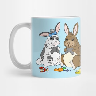 Bunny gamer couples Mug